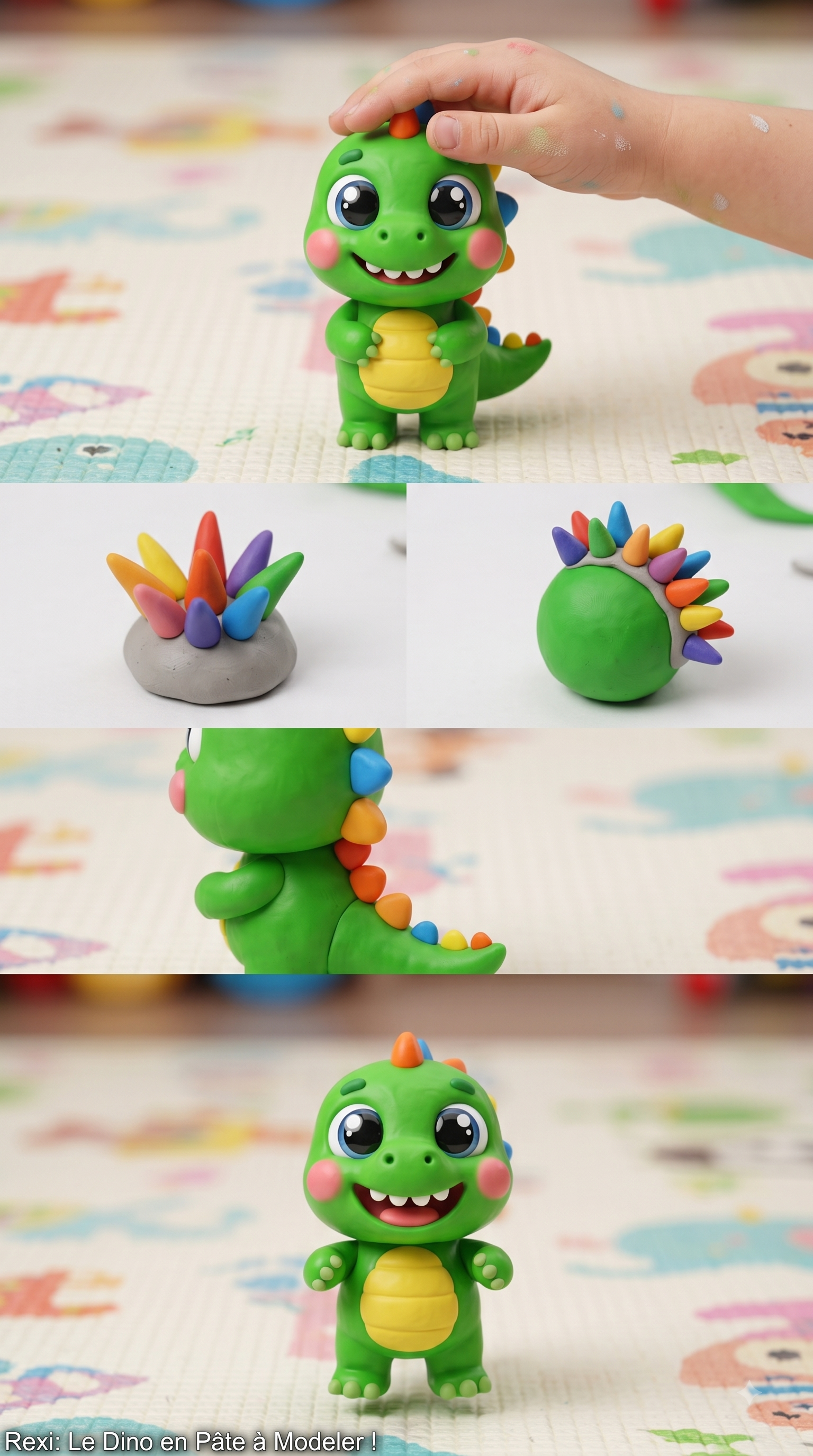 Rexi en Pâte à Modeler